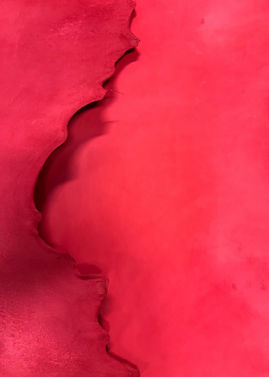 Reindeer nappa vegetable tanned colour